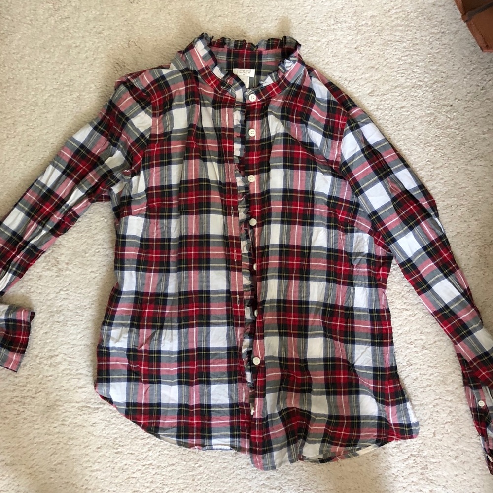 J crew button up